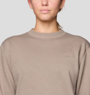 Women's MHW Logo Pullover Crew, Color: Wild Taupe, image 20