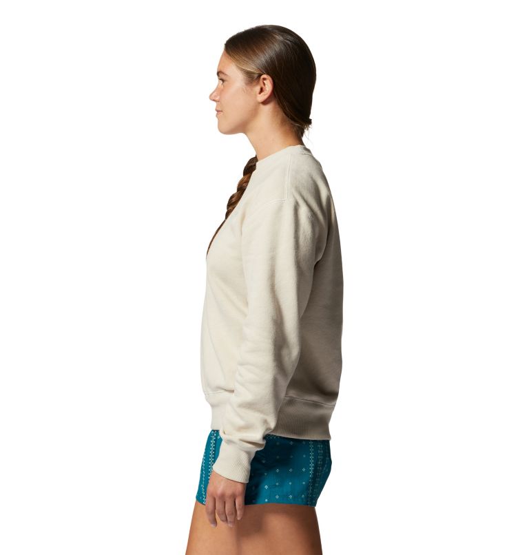 Women's MHW Logo Pullover Crew, Color: Wild Oyster, image 3