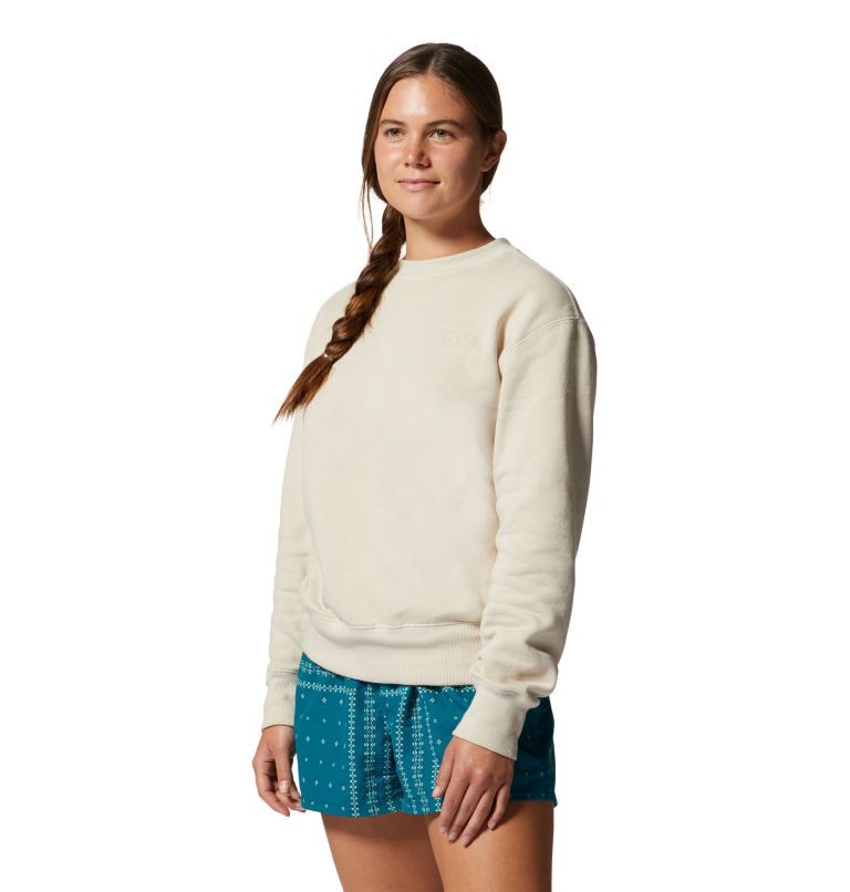 Women's MHW Logo Pullover Crew, Color: Wild Oyster, image 5