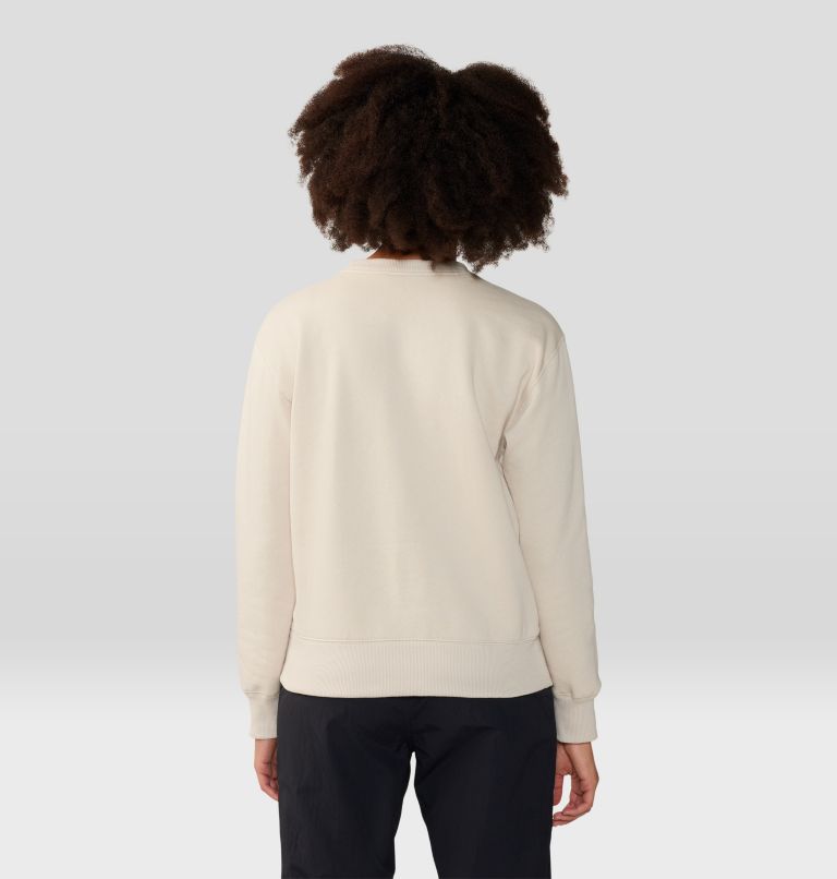 Thumbnail: Women's MHW Logo Pullover Crew, Color: Wild Oyster, image 2