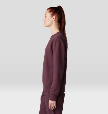 Women's MHW Logo Pullover Crew, Color: Blackberry, image 31
