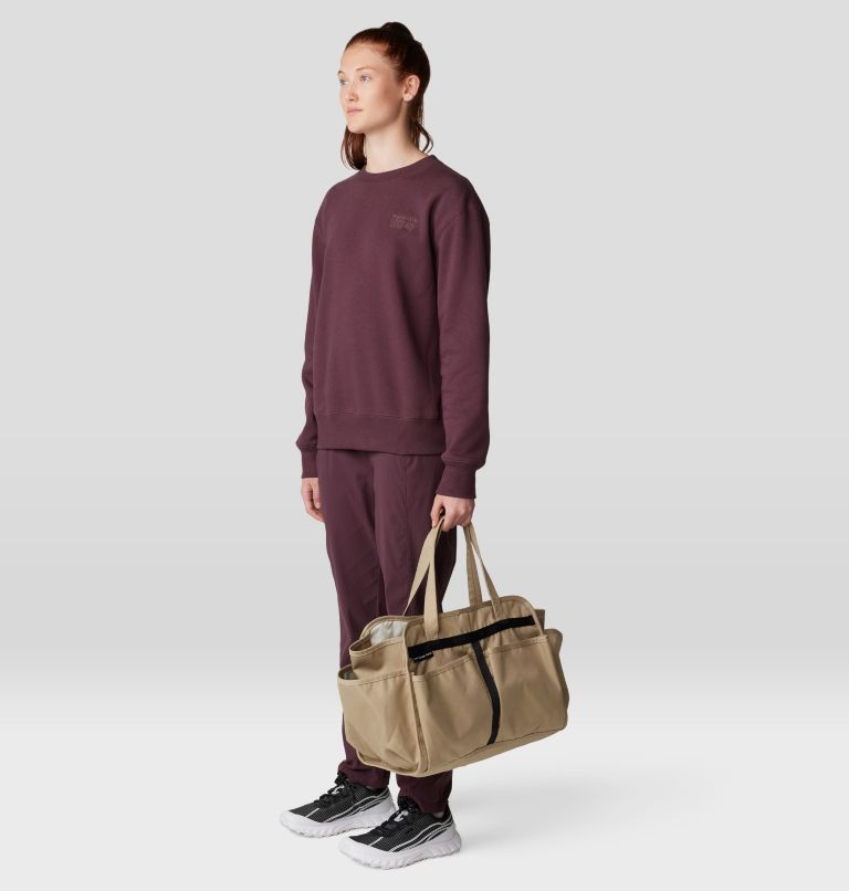 Women's MHW Logo Pullover Crew, Color: Blackberry, image 6