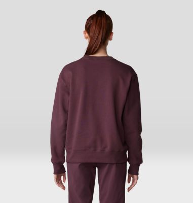 Women's MHW Logo Pullover Crew, Color: Blackberry, image 30