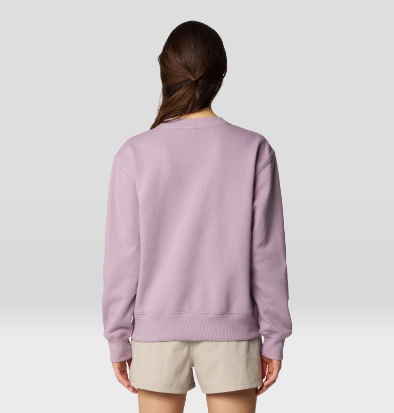 Women's MHW Logo Pullover Crew, Color: Daze, image 2