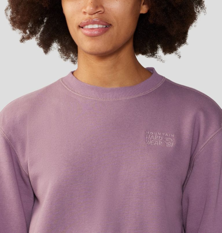 Women's MHW Logo Pullover Crew, Color: Dark Daze, image 4