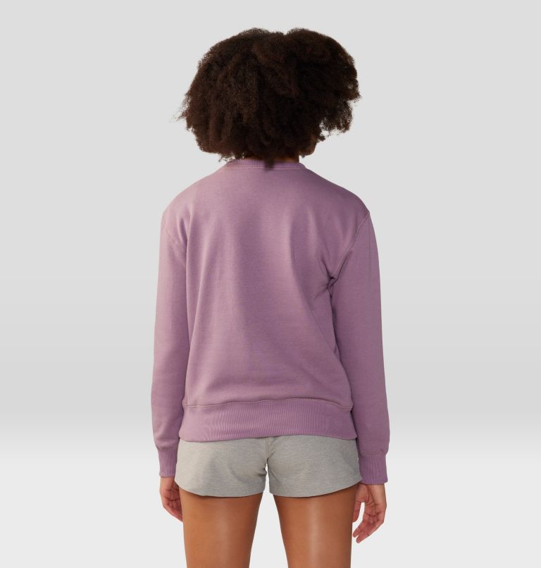Women's MHW Logo Pullover Crew, Color: Dark Daze, image 2