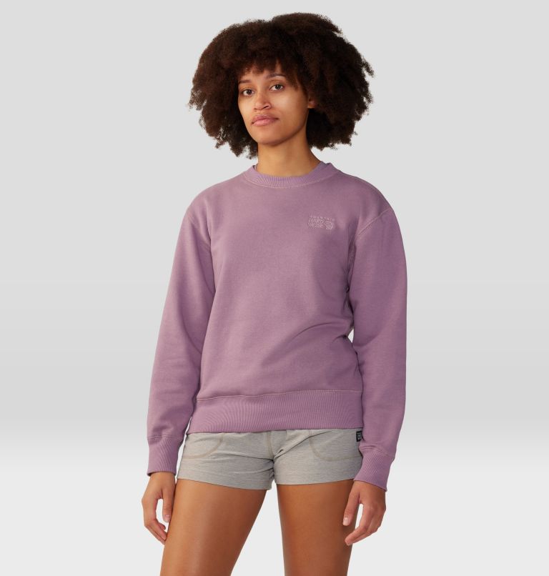 Women's MHW Logo Pullover Crew, Color: Dark Daze, image 1