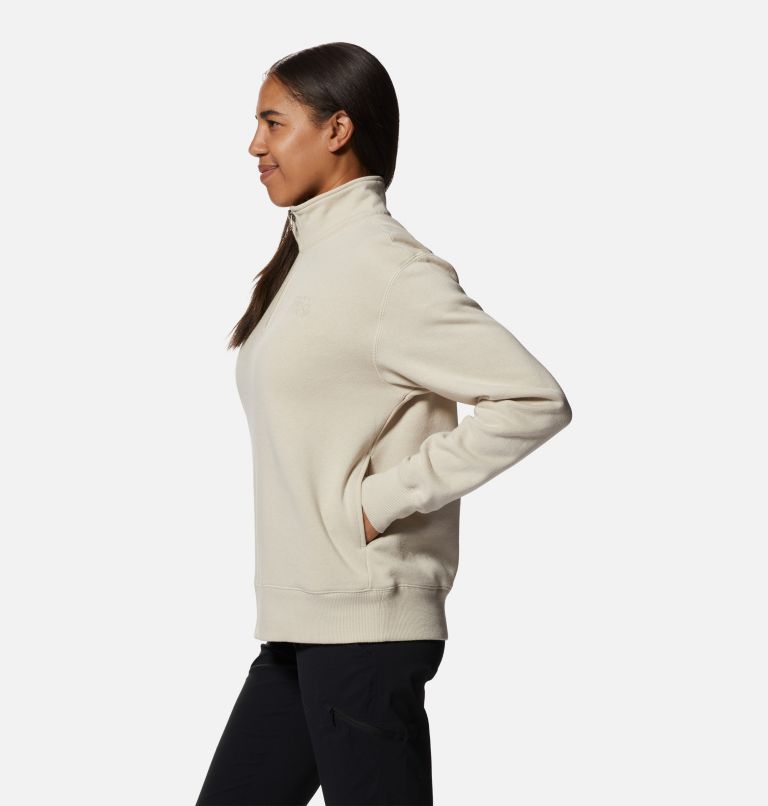 MHW Logo 1/4 Zip | 284 | L, Color: Wild Oyster, image 3