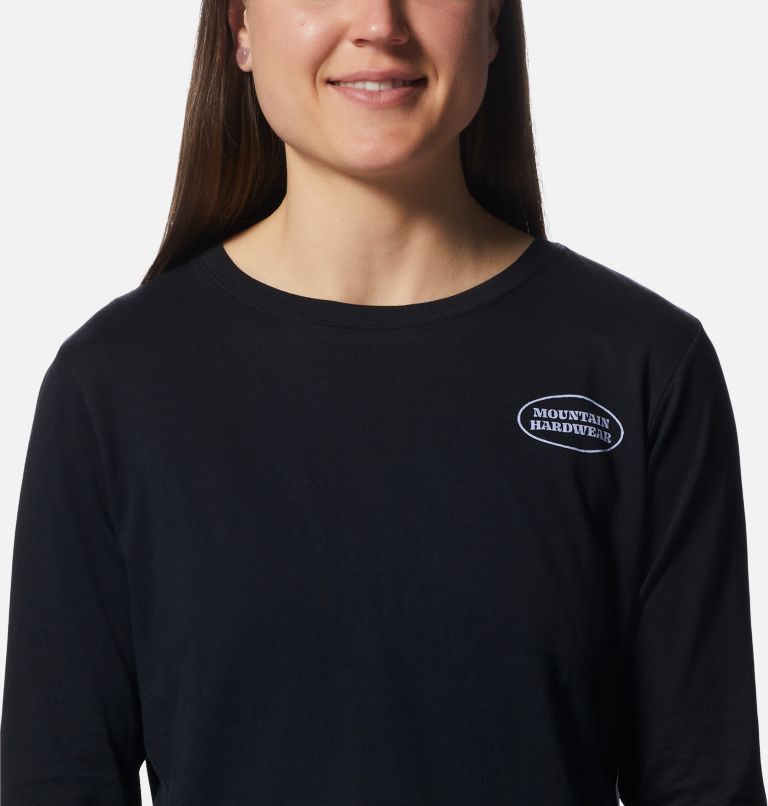 Women's MHW Mighty Five Long Sleeve, Color: Black, image 4