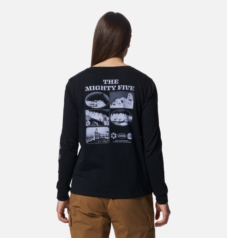 MHW Mighty Five Long Sleeve | 010 | XS, Color: Black, image 2