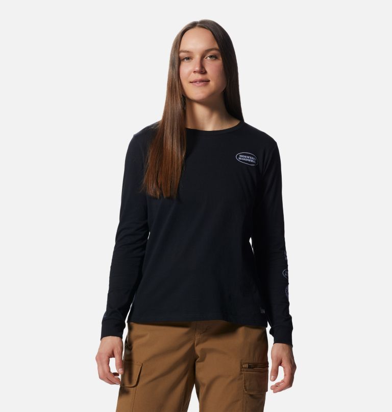 Thumbnail: Women's MHW Mighty Five Long Sleeve, Color: Black, image 1