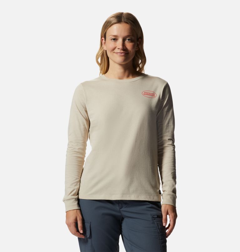 Women's MHW Mighty Five Long Sleeve, Color: Wild Oyster, image 1