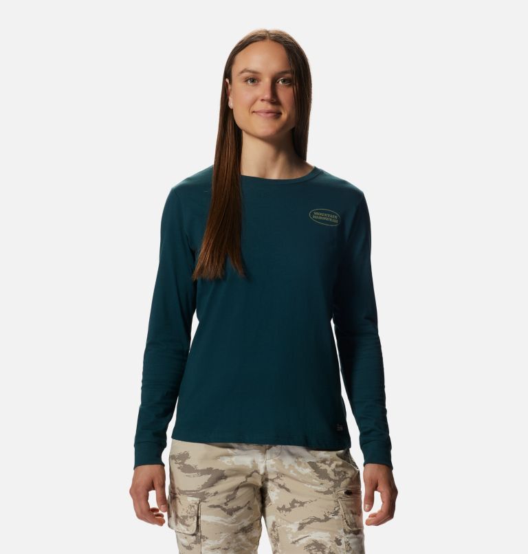 MHW Mighty Five Long Sleeve | 375 | XS, Color: Dark Marsh, image 1