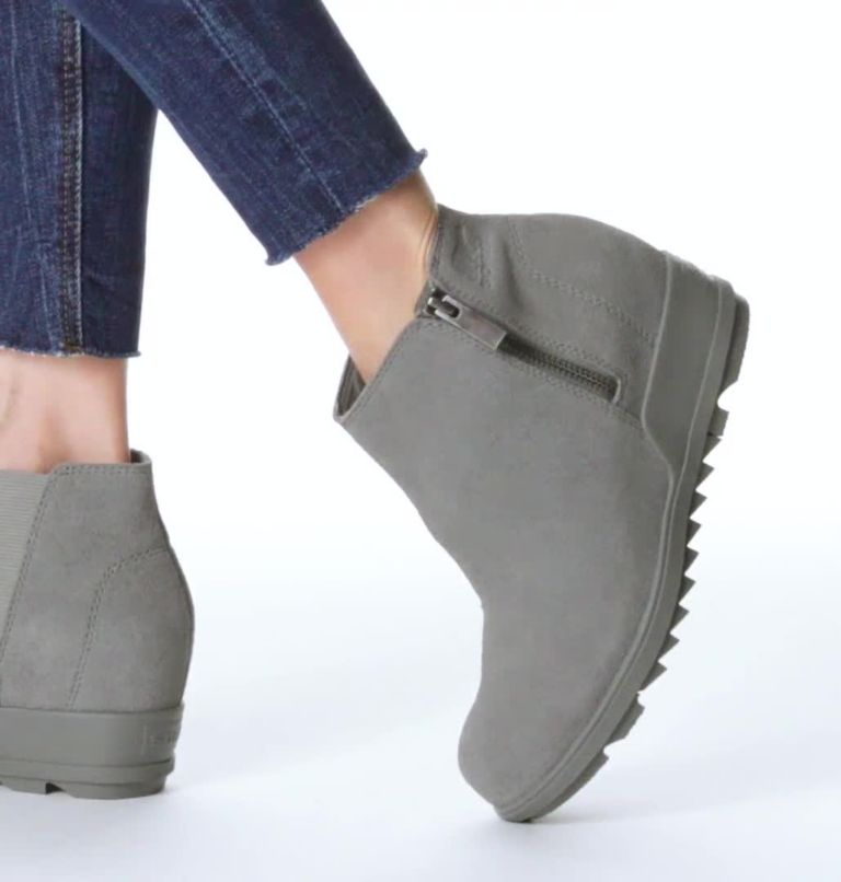 sorel women's evie ™ pull on suede bootie