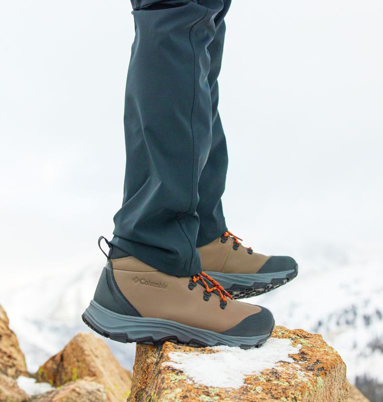 Men's Expeditionist Omni-Heat Waterproof Winter Boot, Color: Mud, Warm Copper, image 10