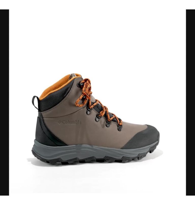 Men's Expeditionist Omni-Heat Waterproof Winter Boot, Color: Mud, Warm Copper
