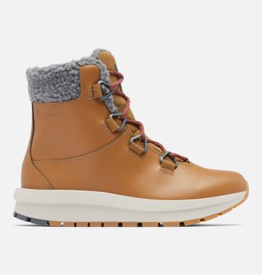 Columbia Moritza Shield snow boots in off white