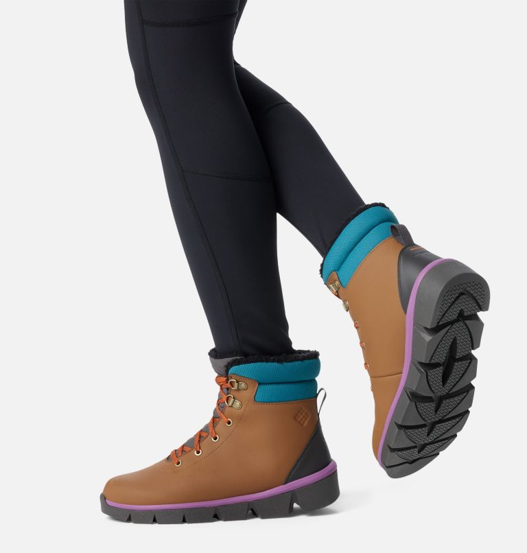 Women's Keetley Boot, Color: Light Brown, Dark Lavender, image 10