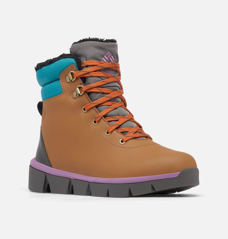 Women's Keetley Boot, Color: Light Brown, Dark Lavender, image 2