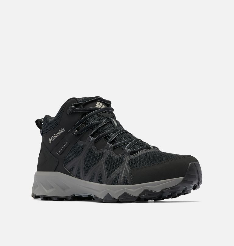 Thumbnail: Chaussure de Randonnée Peakfreak II Mid Outdry Homme, Color: Black, Titanium II, image 2