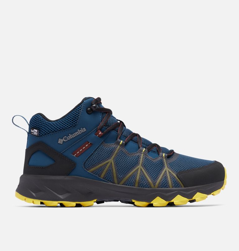 Thumbnail: Men's Peakfreak II Mid Outdry Walking Boot, Color: Petrol Blue, Black, image 1