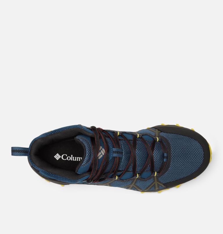 Thumbnail: Men's Peakfreak II Mid Outdry Hiking Boot, Color: Petrol Blue, Black, image 3