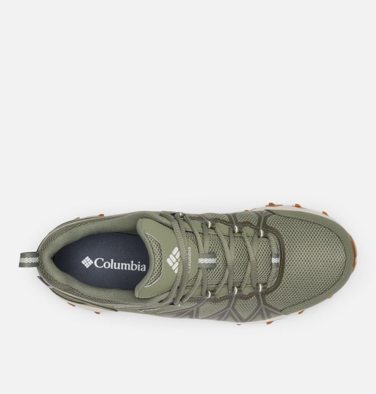 Thumbnail: Men's Peakfreak II Outdry Waterproof Hiking Shoe, Color: Cypress, Light Sand, image 3