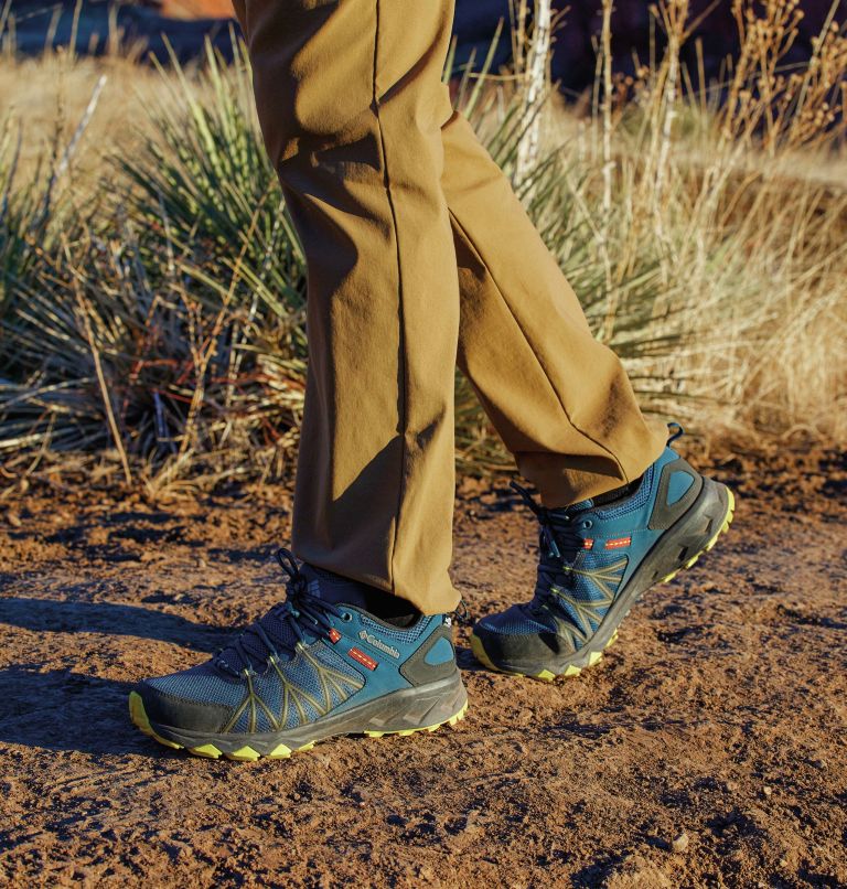 Thumbnail: Men's Peakfreak II Outdry Waterproof Hiking Shoe, Color: Petrol Blue, Black, image 10