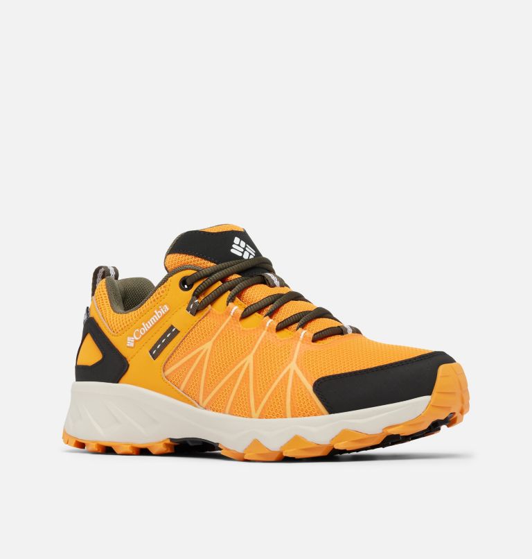 Men's Peakfreak II Outdry Waterproof Hiking Shoe, Color: Marmalade, White, image 3