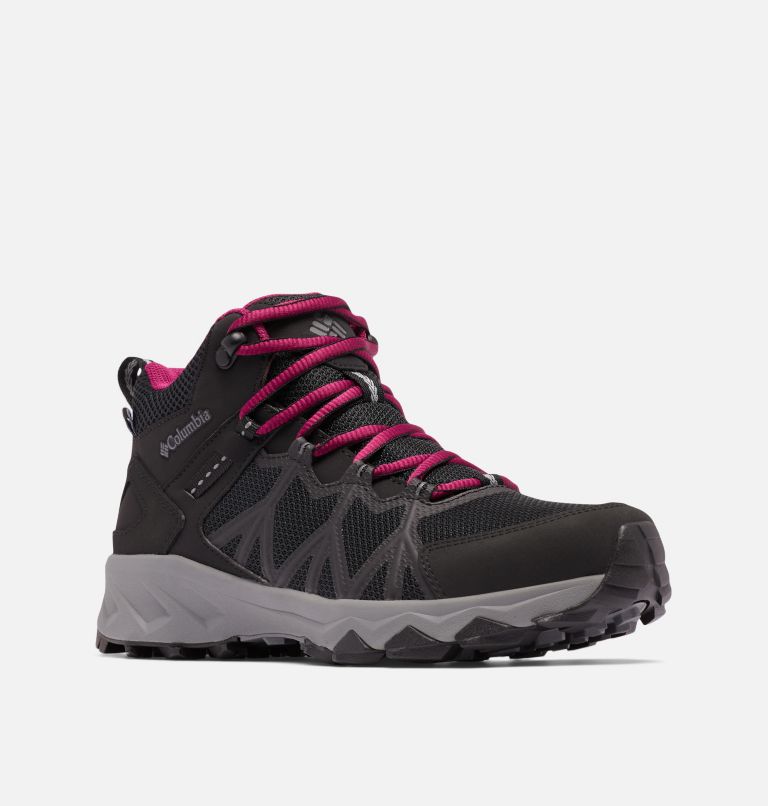 Women's Peakfreak II Mid Outdry Hiking Boot, Color: Black, Ti Grey Steel, image 2