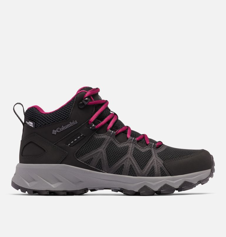 Thumbnail: Women's Peakfreak II Mid Outdry Hiking Boot, Color: Black, Ti Grey Steel, image 1