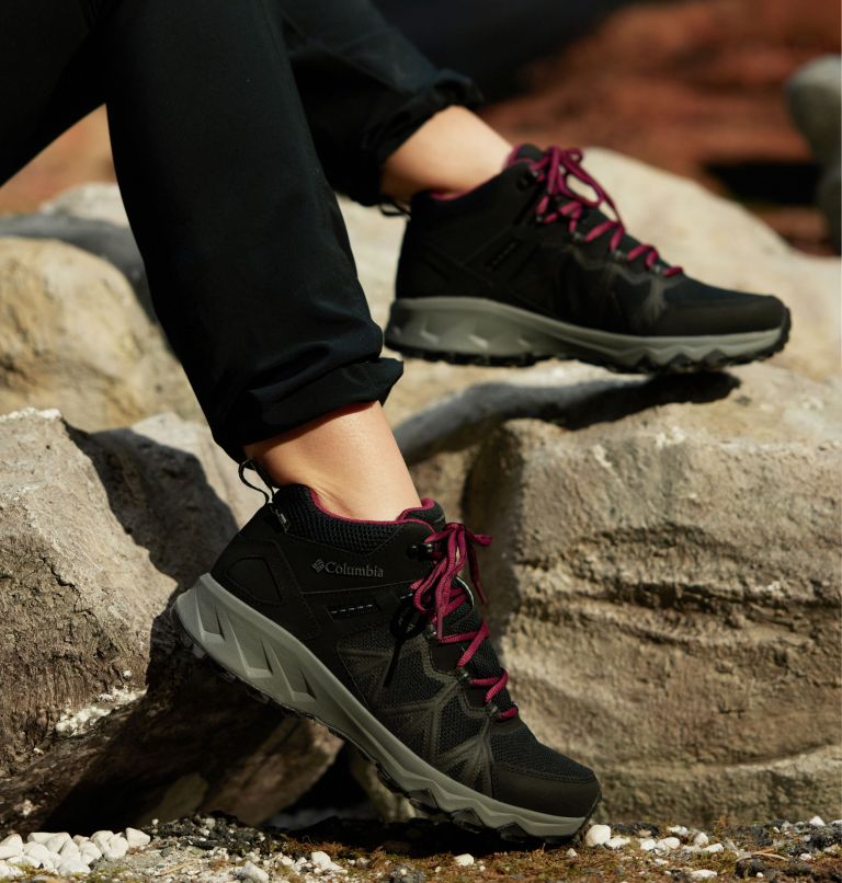 Women's Peakfreak II Mid Outdry Hiking Boot, Color: Black, Ti Grey Steel, image 10