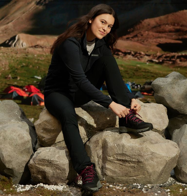 Women's Peakfreak II Mid Outdry Walking Boot, Color: Black, Ti Grey Steel, image 11