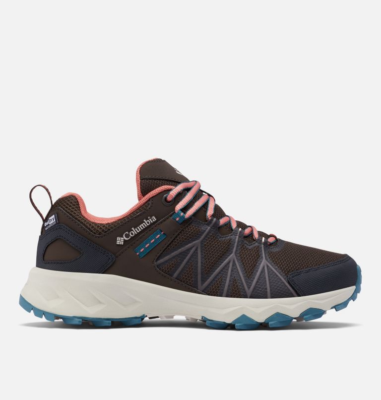 Thumbnail: Women's Peakfreak II Outdry Waterproof Hiking Shoe, Color: Cordovan, Dark Coral, image 1