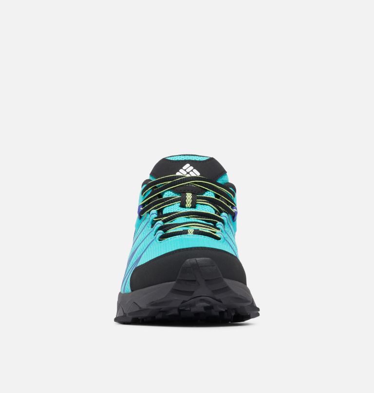 Women's Peakfreak II Outdry Waterproof Hiking Shoe, Color: Bright Aqua, Tippet, image 7