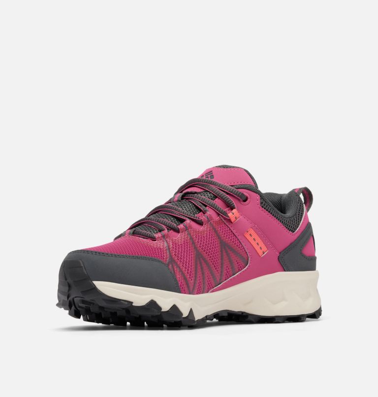 Women's Peakfreak II OutDry Shoe, Color: Dark Fuchsia, Juicy, image 7
