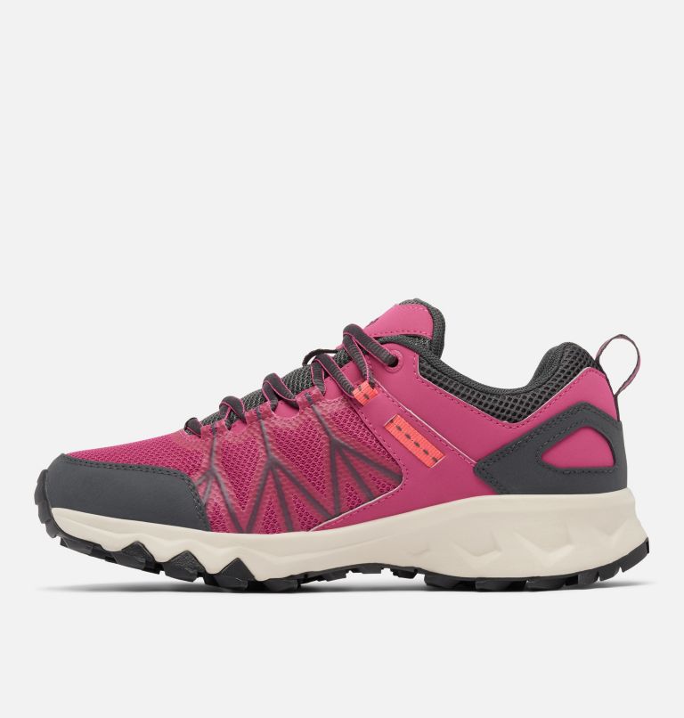 Women's Peakfreak II OutDry Shoe, Color: Dark Fuchsia, Juicy, image 6