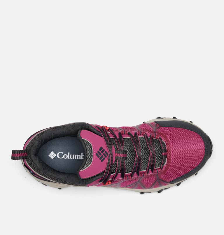 Women's Peakfreak II OutDry Shoe, Color: Dark Fuchsia, Juicy, image 4