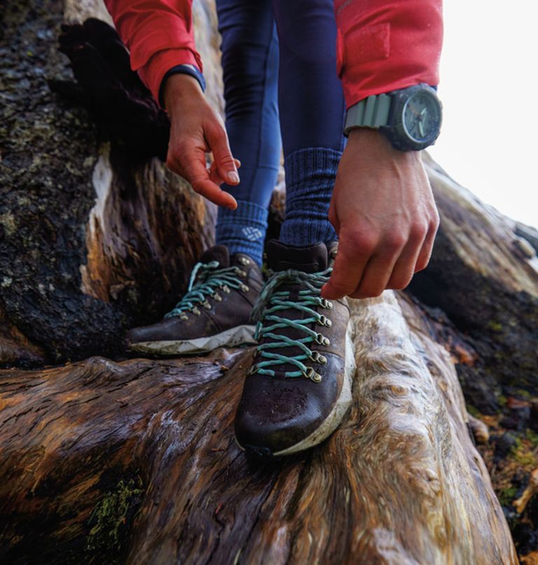 Women's Facet Sierra Outdry Waterproof Hiking Boot, Color: Cordovan, Dusty Green, image 12