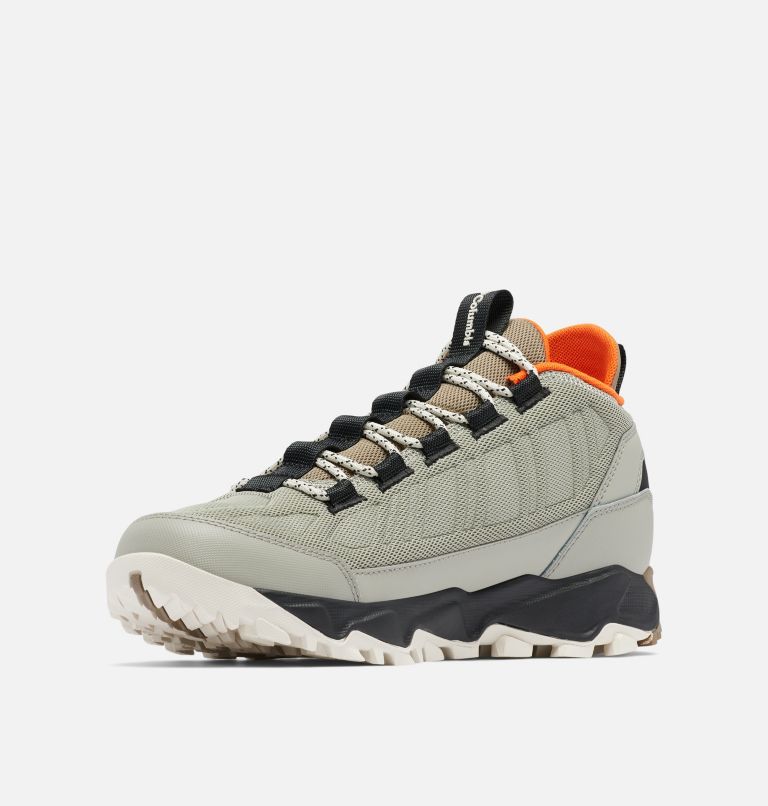 Men's Flow Borough RMX Trainer, Color: Grey Green, Spark Orange, image 6