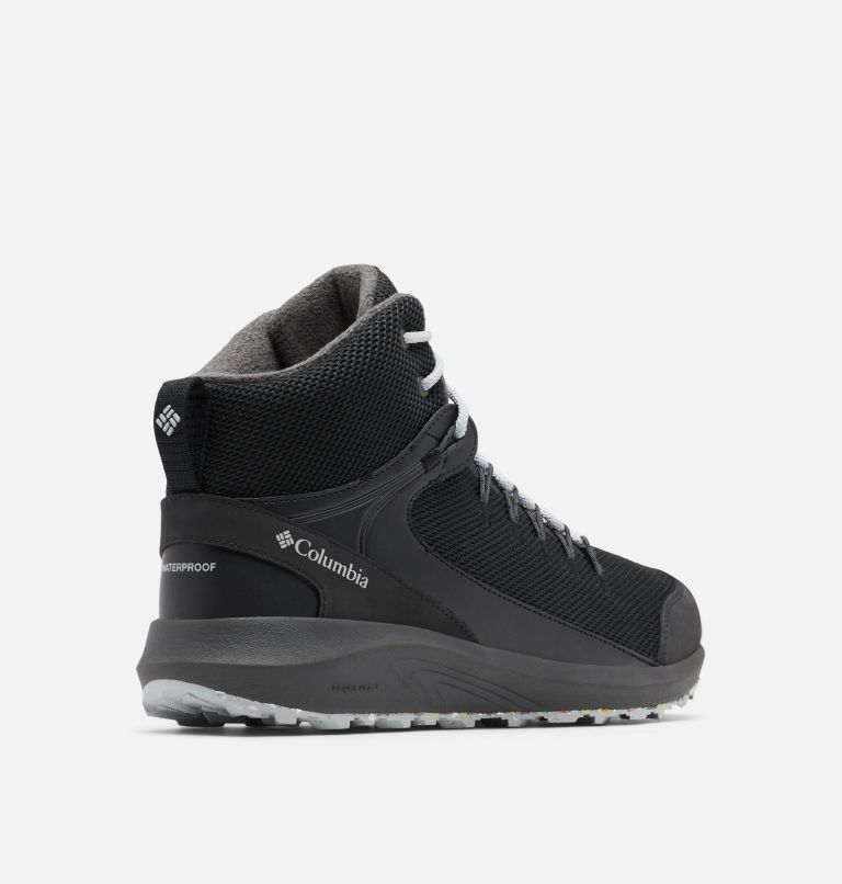 Men's Trailstorm Mid Waterproof Omni-Heat Shoe, Color: Black, Steam, image 9