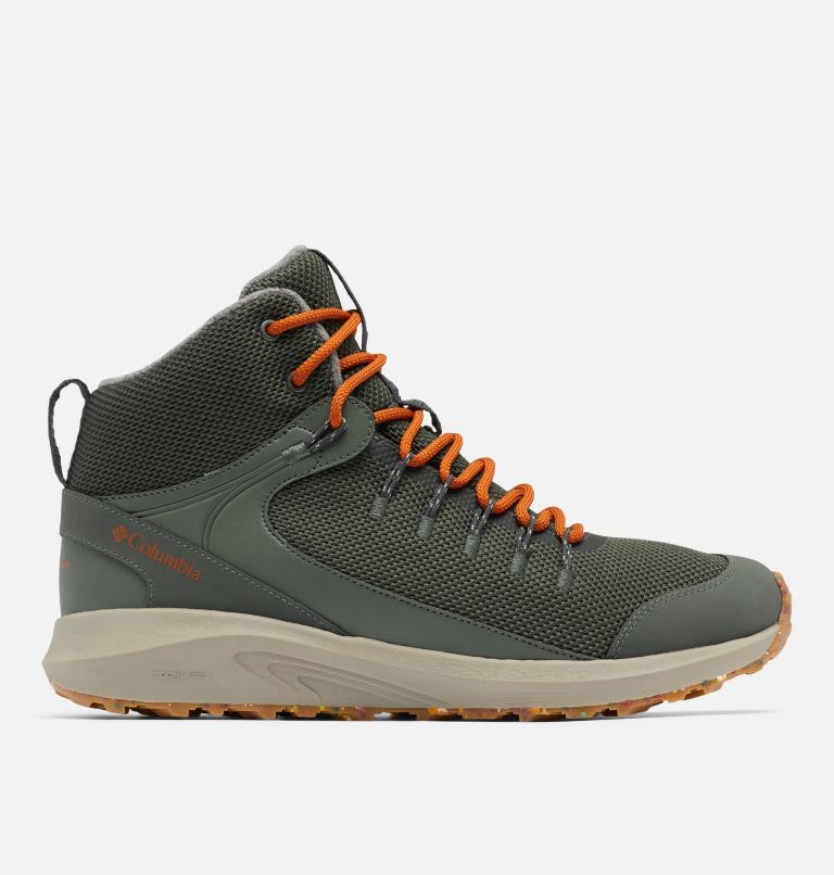 Thumbnail: Men's Trailstorm Mid Waterproof Hiking Shoe, Color: Gravel, Warm Copper, image 1