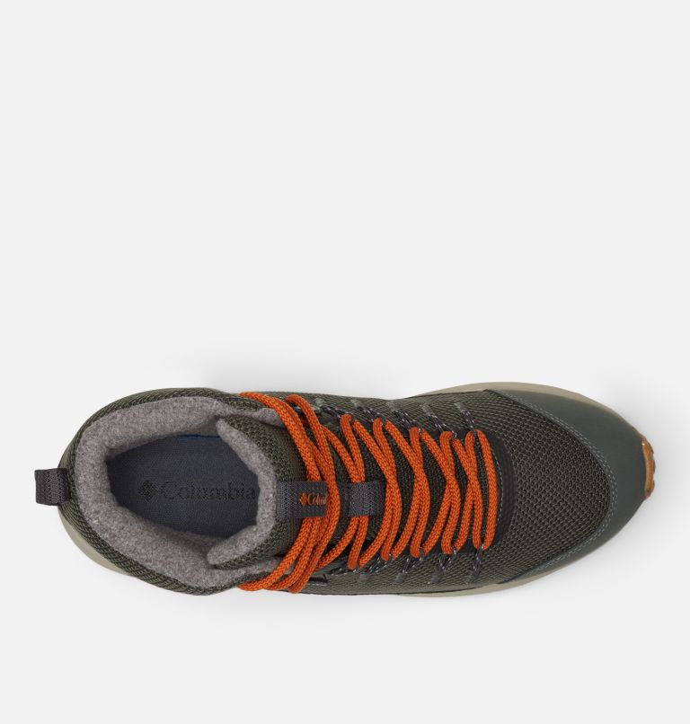 Men's Trailstorm Mid Waterproof Hiking Shoe, Color: Gravel, Warm Copper, image 3