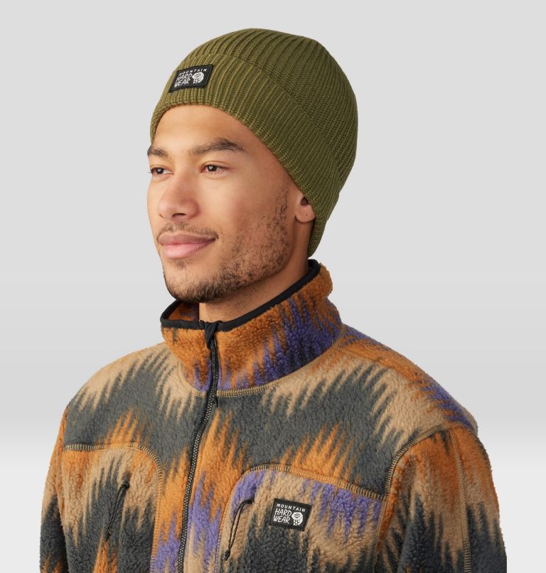 Thumbnail: Cabin to Curb Beanie, Color: Combat Green, image 3
