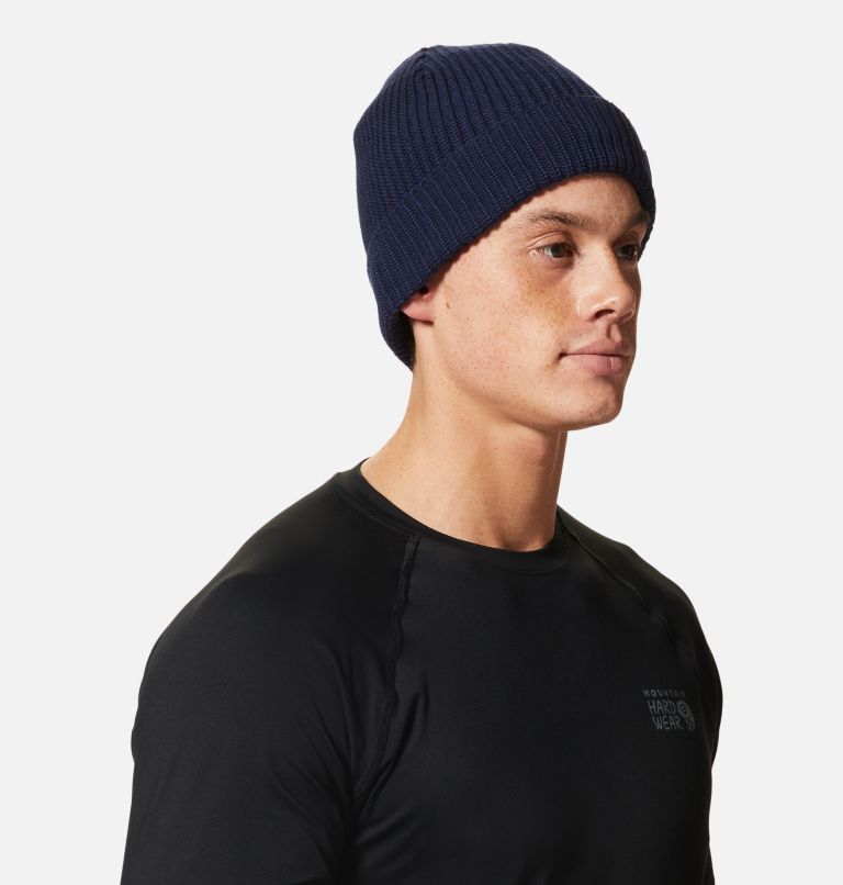 Cabin to Curb Beanie, Color: Hardwear Navy, image 5