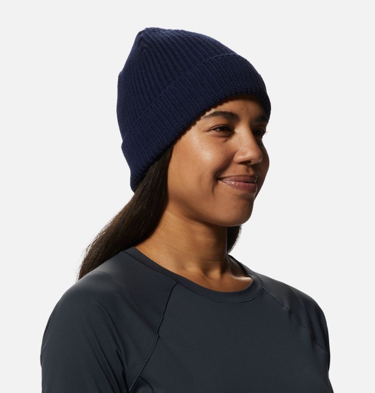 Cabin to Curb Beanie, Color: Hardwear Navy, image 10