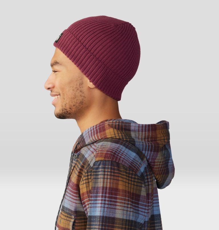 Thumbnail: Cabin to Curb Beanie, Color: Washed Raisin, image 4