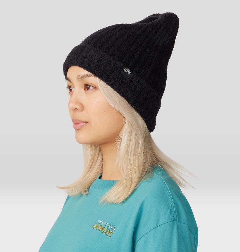 Women's PlushKnit Beanie, Color: Black, image 4