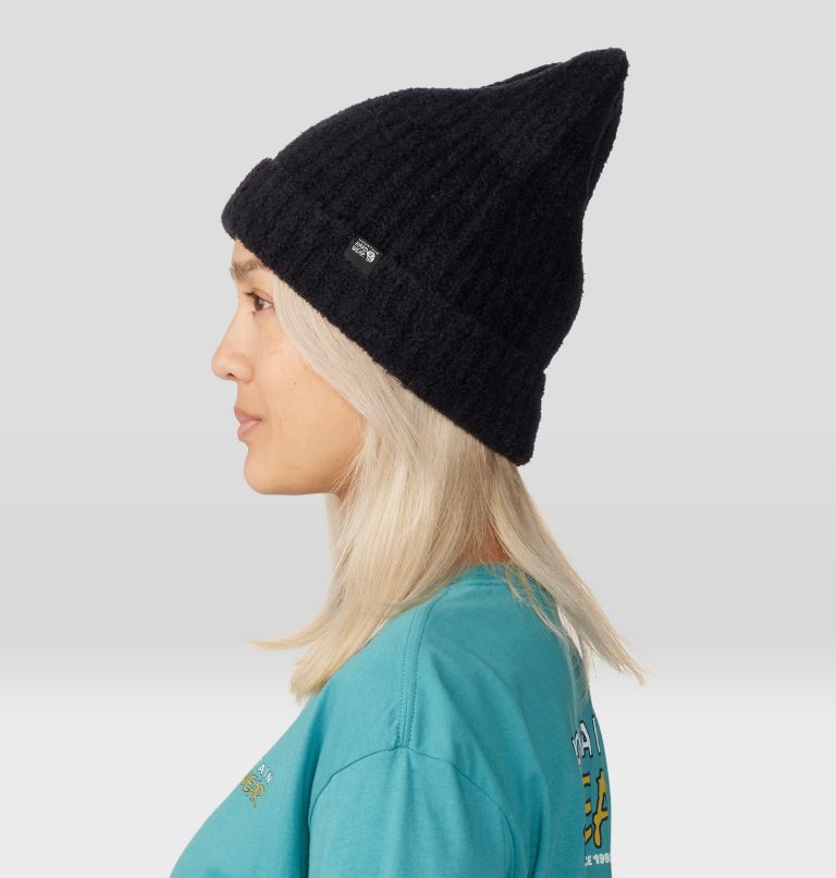 Women's PlushKnit Beanie, Color: Black, image 5