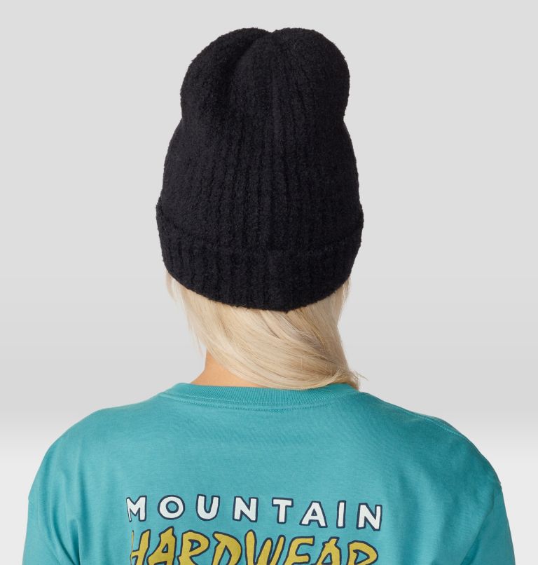Women's PlushKnit Beanie, Color: Black, image 3